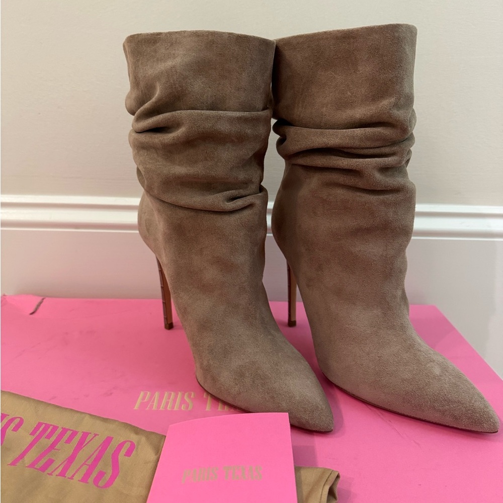 Paris Texas Women's Tan Suede Boots